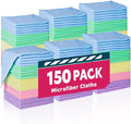 Microfiber Towels Bulk-150 Pack, Cleaning Cloths, Microfiber Towels by TEAWOO