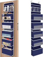 6-Tier Over The Door Organizer Hanging Storage Organizers by SpaceHacks