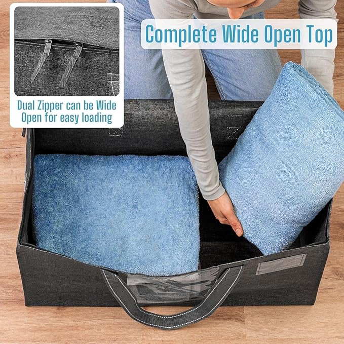 VENO 10 Pack Moving Bags, Comforter and Blanket Storage Bags - Image 3