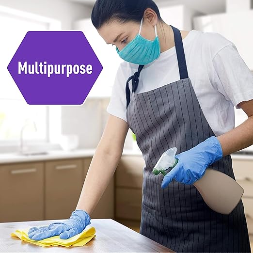 MED PRIDE Nitrile/Vinyl Blend Exam Gloves, Powder-Free, Latex-Free, Disposable - Image 5