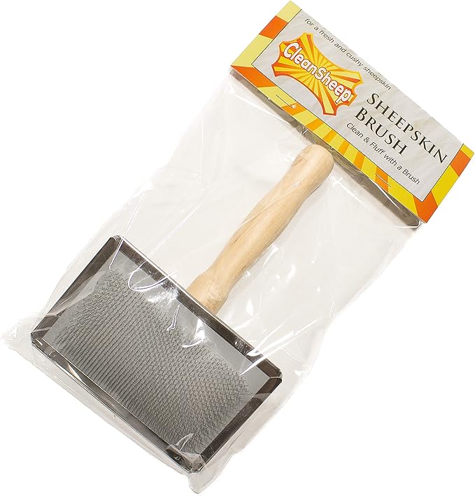 Sheepskin Cleaning Kit: Brush + Shampoo Bundle - Image 2