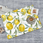 Lemon Dish Drying Mat 18x24 For Kitchen Counter Absorbent Microfiber Dishes Pad - Image 8
