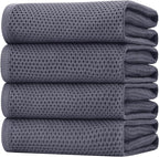 Homaxy 100% Cotton Oversized Waffle Weave Kitchen Dish Towels, Ultra Soft by Homaxy