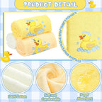3 Pack Rubber Ducky Coastal Hand Towels - Image 3