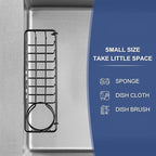 3-In-1 Sponge Holder for Kitchen Sink, 2 Type Suspension Options, Hanging Sink - Image 5