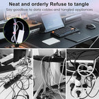 35 PCS Silicone Cable Ties Cord Organizer - Image 5
