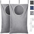 Lifewit 2 Pack Over Door Laundry Hamper, Large Collapsible Hanging Laundry by Lifewit