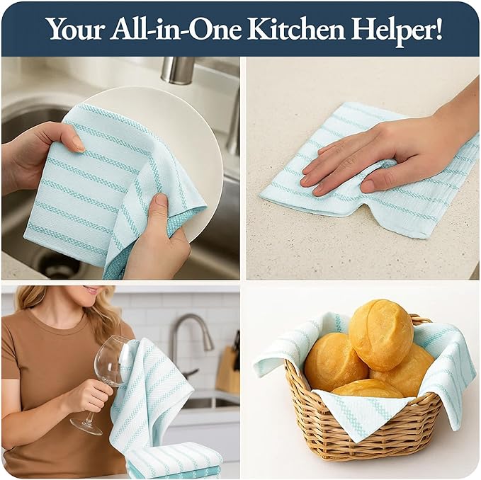 LANE LINEN Kitchen Towels Set - Image 4