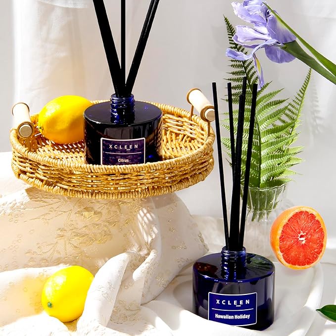 Reed Diffusers for Bathroom, 6.7 oz Citrus Scented Oil Diffuser - Image 6