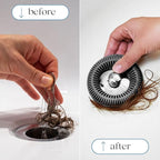 Hair Catcher for Shower Drain & Bathtub – TubRing Pop-Up Drain Protector & - Image 5