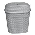 Bath Bliss 9.5 Liter Swing Top Waste Bin Sailor Knot Trash Can | Dimensions: - Image 2