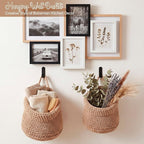 Honeydak Boho Decor Hanging Wall Baskets - Image 6