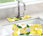 Kitchen Sink Splash Guard Faucet Mat Super Absorbent Fast Drying Mat Sink - Image 6