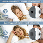 XoYoZo Door Stoppers Wall Protector Buffer Guard Doorknob Door Handle Bumper - Image 5