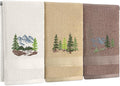 3 Pcs Mountain Hand Towels Farmhouse Decorative Bathroom Towels Set 13.3 x by Unknown