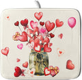 Valentine's Day Dish Drying Mat by Sweetshow