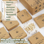 FOVURTE Bamboo Cotton Swabs 1000 Count - Image 4