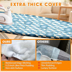 Ironing Board Cover and Pad, 15x54 Standard Size Thick Iron Padding, Scorch & - Image 3