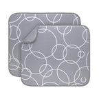 Ubbi Microfiber Dish Drying Mat, Baby Bottle Drying Mat, Kitchen Counter Dish by Ubbi