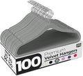 Utopia Home Velvet Hangers 100 Pack – Luxury Non-Slip Slim Pant & Coat Hangers by UTOPIAHOME