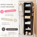 VERONLY Hanging Closet Organizer and Storage - Image 4