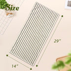 Jacquotha Black and White Striped Hand Towels - Image 5