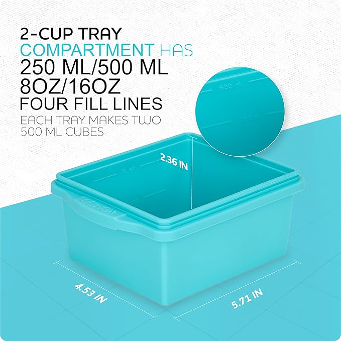 2 Cup Silicone Freezer Trays - Image 5