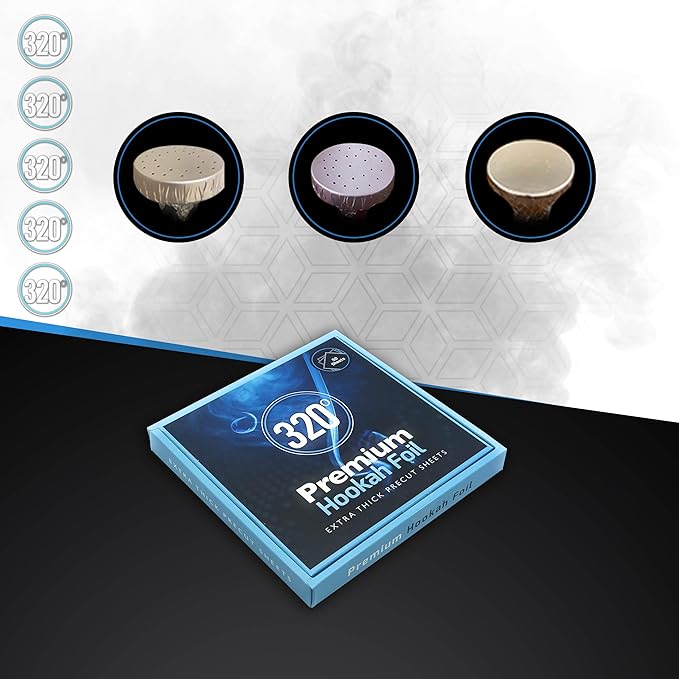 320° Premium Hookah Aluminum Foil - Image 3
