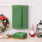 Kitinjoy 100% Cotton Waffle Weave Kitchen Hand Towels - Image 6