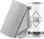 Fantasticlean Microfiber Cleaning Cloth Roll -40 Pack, Tear Away Microfiber by Fantasticlean