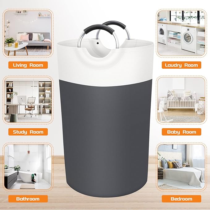 BlissTotes Laundry Basket, Laundry Hamper, Collapsible Laundry Baskets - Image 7