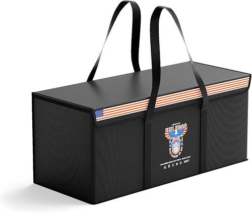 12V 200Ah LiFePO4 Lithium Battery Fireproof Safe Bag Large Capacity by HulkGoo