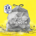 Glad ForceFlex MaxStrength Kitchen Trash Bags, 20 Gal, Fresh Clean Febreze - Image 2