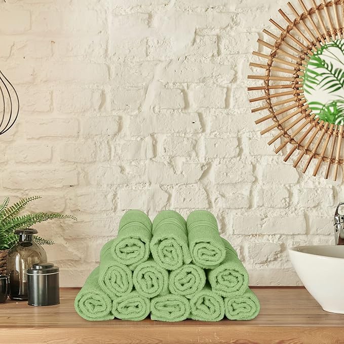 Utopia Towels Wash Cloths Set, 12 by 12 Inches, 100% Cotton Ring Spun, Highly - Image 7