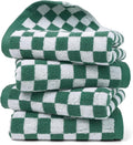 Jacquotha Green Hand Towels 4 Pack, Cotton Decorative Bathroom Hand Towel & by Jacquotha