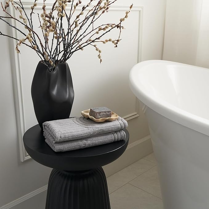 KIBAGA Decorative Hand Towels for Your Bathroom Or Kitchen – Luxurious Set of 2 - Image 7