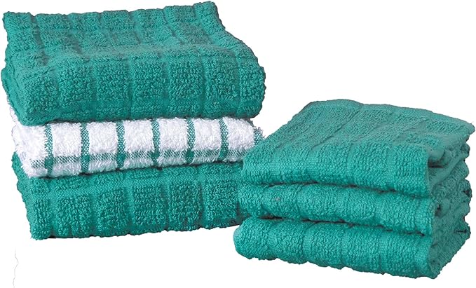 Ritz Premium Kitchen Towel and Dish Cloth Value Set: Highly Absorbent, Super by Ritz+Foodservice