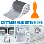 1 Pack 4 Inch x 33 ft Linear Shower Drain Hair Catcher Screen Disposable - Image 3