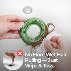 Hair Catcher for Shower Drain & Bathtub – TubRing Pop-Up Drain Protector & - Image 3