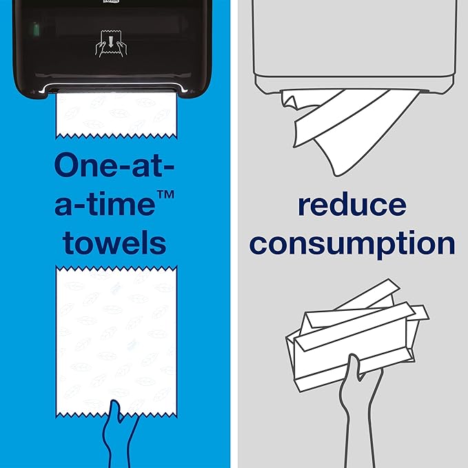 Tork Matic Paper Hand Towel Roll Natural H1, 100% Recycled Fiber, 6 Rolls x 700 - Image 3