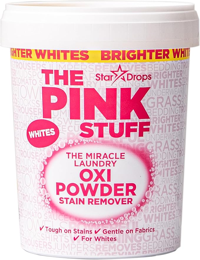 Stardrops - The Pink Stuff - The Miracle Laundry Oxi Powder Stain Remover by The+Pink+Stuff