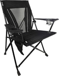 Kijaro XXL Dual Lock Portable Camping Chair - Supports Up to 400lbs - Enjoy The Outdoors in a Versatile Folding Sports & Outdoor Chair by Kijaro