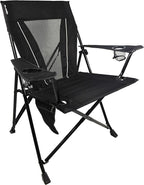 Kijaro XXL Dual Lock Portable Camping Chair - Supports Up to 400lbs - Enjoy The Outdoors in a Versatile Folding Sports & Outdoor Chair by Kijaro