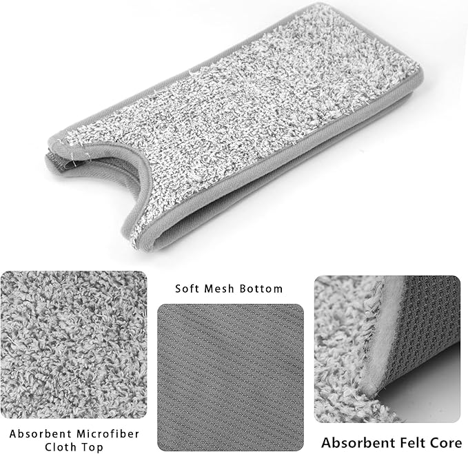 3 Pack Faucet Mat Splash Guard for Kitchen Sink, 18.5 x 4 Inch Faucet Handle - Image 4
