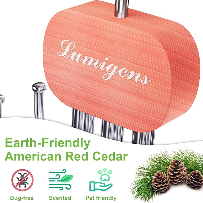 Cedar Wooden Belt Hanger, Belt Organizer - Image 2