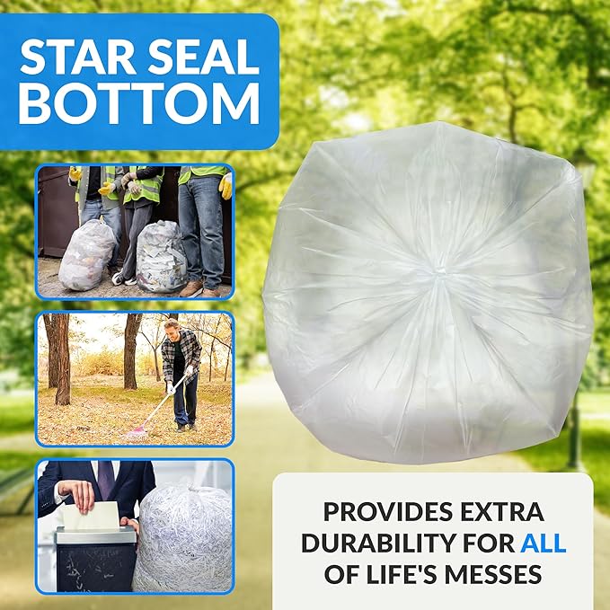 Reli. 95 Trash Bags Heavy Duty | 68 Trash Bags | Super Sizeable - Image 4