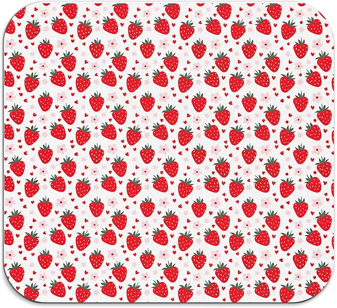 Strawberry Dish Drying Mat by Unknown