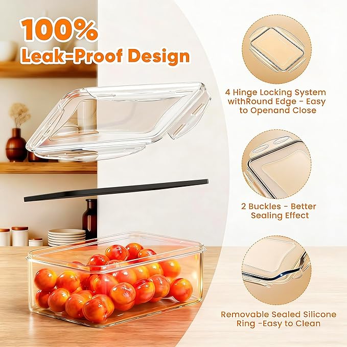 52 Pcs Food Storage Containers - Image 4