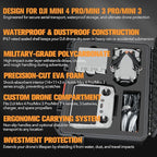 Hard Case for DJI Mini 4 Pro: Waterproof Hard Shell - Image 6