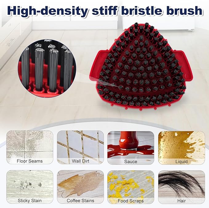 Scrubber Mop Head for Ocedar, Upgrade Scrub Brush for Ocedar, Spin Mop Scrub - Image 2